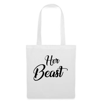 Her beauty - Tote Bag - white - Front