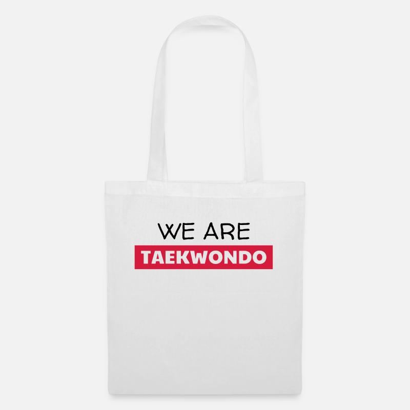 Taekwondo Taekwondoin Tae-Kwon-Do Tae Kwon Do - Tote Bag - white