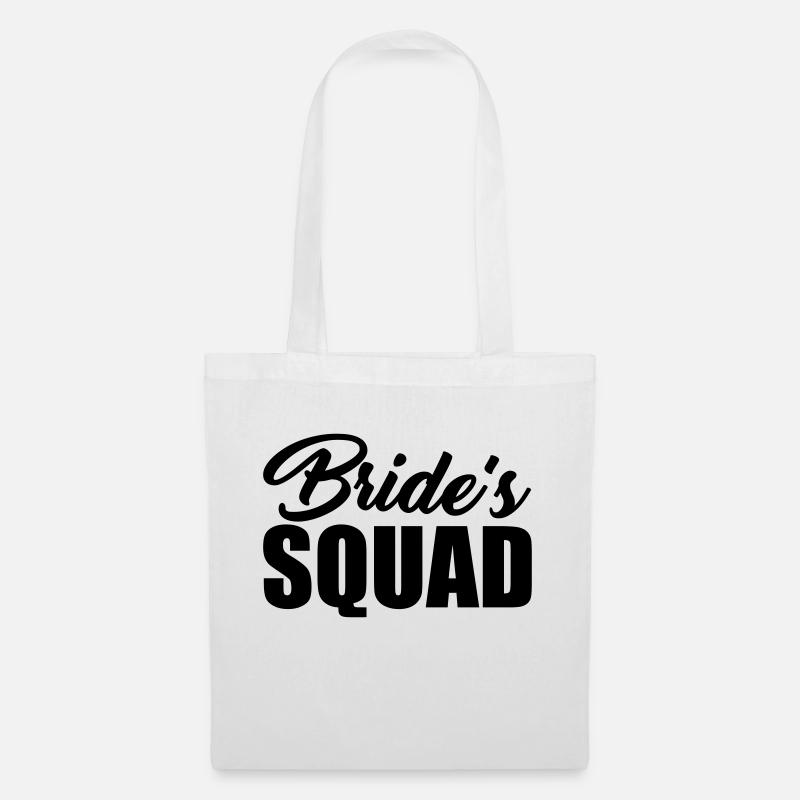 Bride's Squad - Sac en tissu - blanc