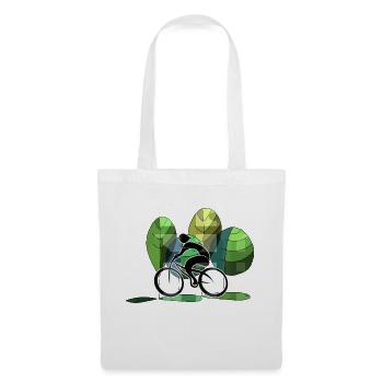 Cyclist - Tote Bag - white - Front