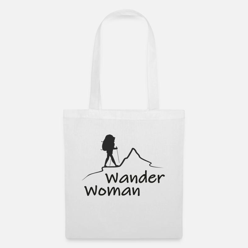Wander Woman - Stoffbeutel - Weiß