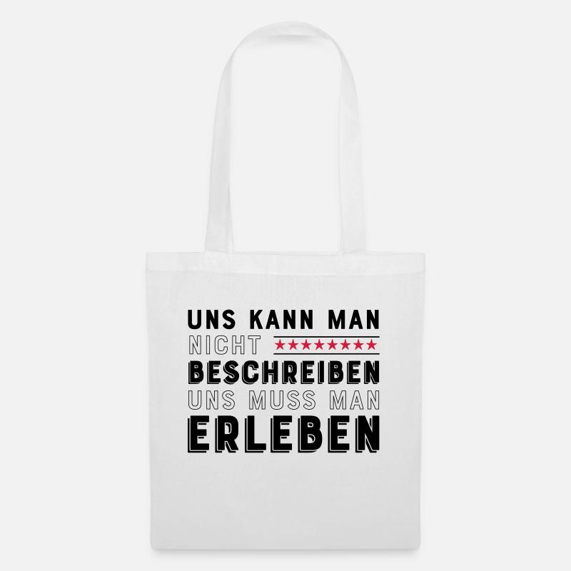 Freunde für immer - Stoffbeutel - Weiß