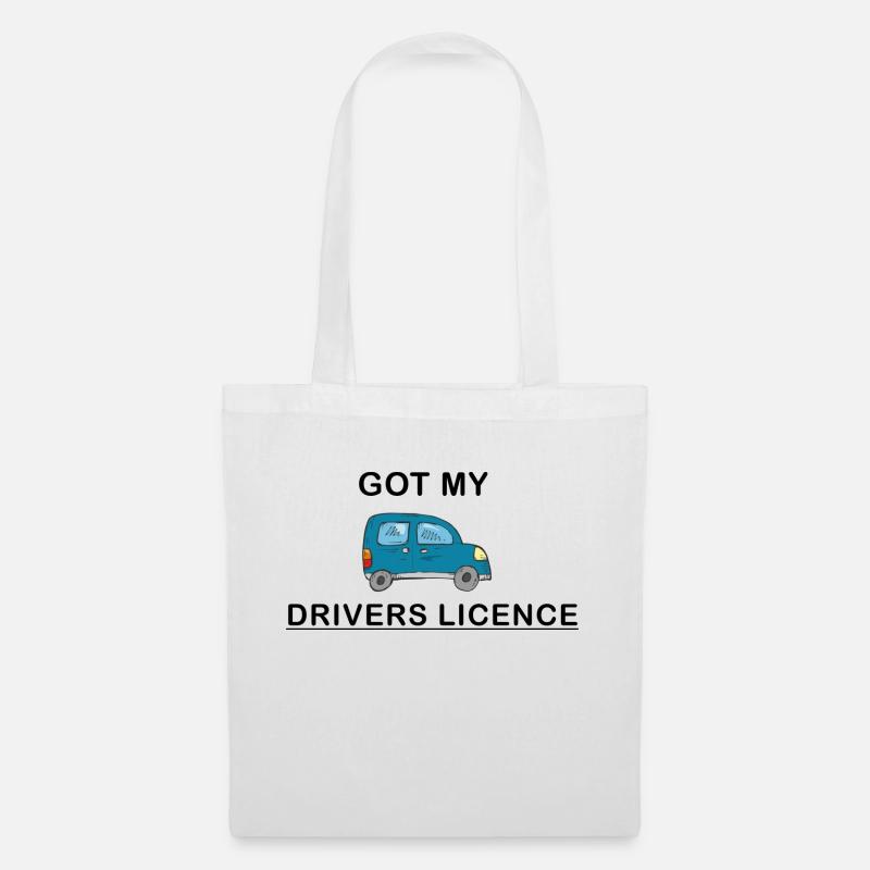 Drivers Licence - Sac en tissu - blanc