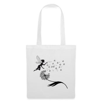 Fairy Flight Silhouette with Dust - Tote Bag - white - Front