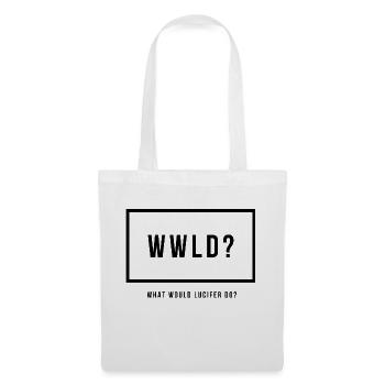 WWLD? What Would Lucifer Do? - Tote Bag - white - Front