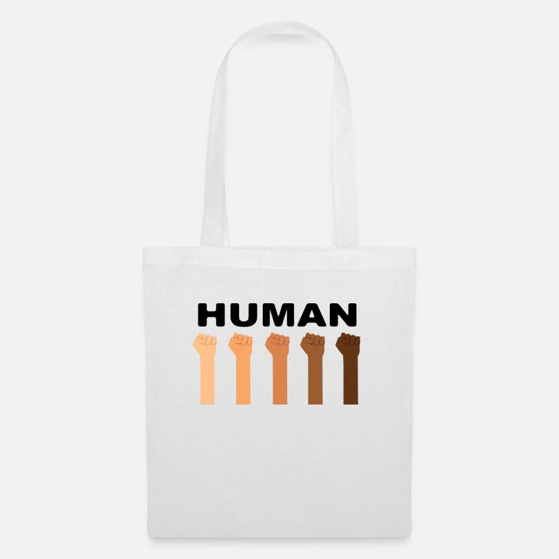 Human - Stoffbeutel - Weiß