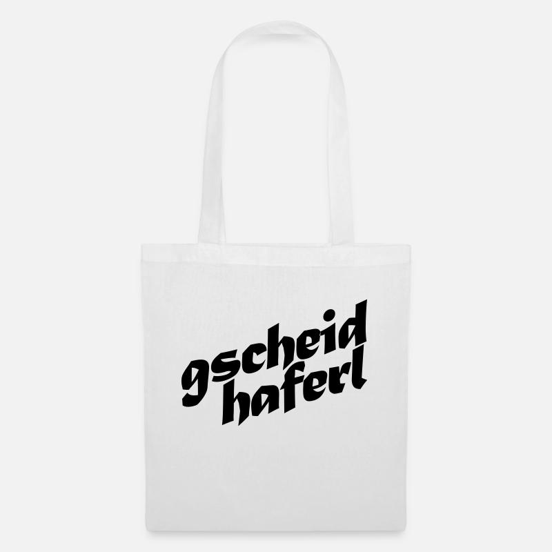 gscheidhaferl - Stoffbeutel - Weiß