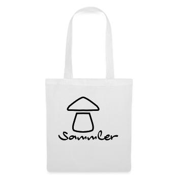 Pilze Sammler - Natur und Genuss - Stoffbeutel - Weiß - Vorne