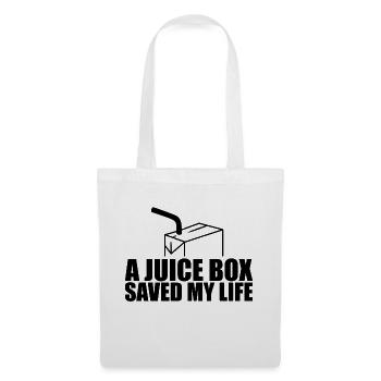 A Juice Box Saved My Life 4 - Tote Bag - white - Front