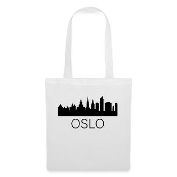 Oslo - Sac en tissu - blanc - Devant