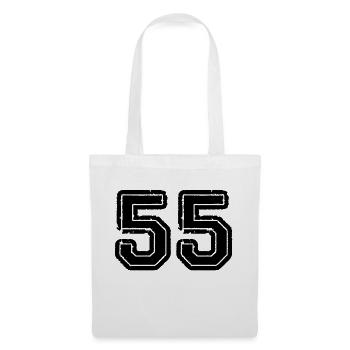 55 - Stoffbeutel - Weiß - Vorne