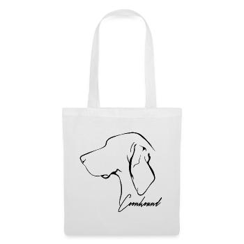 COONHOUND Profil Chiens Chien Wilsigns - Sac en tissu - blanc - Devant