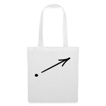 Arrow Symbol 09 Artboard 9 - Tote Bag - white - Front