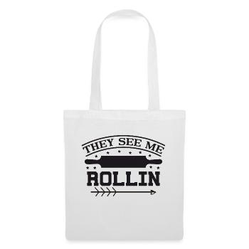 They see me Rollin - Tote Bag - white - Front