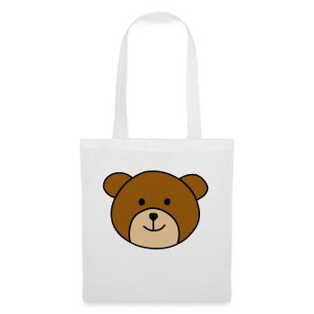 Cute bear - Tote Bag - white - Front