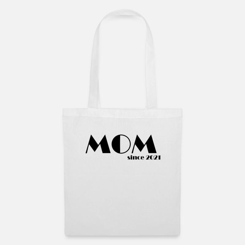MOM since 2021 s - Stoffbeutel - Weiß