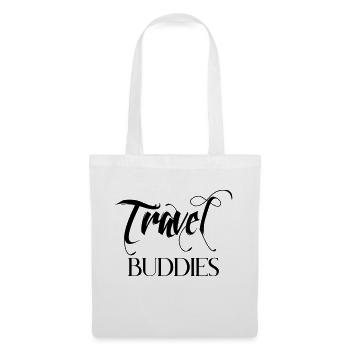 Travel Buddies - Stoffbeutel - Weiß - Vorne