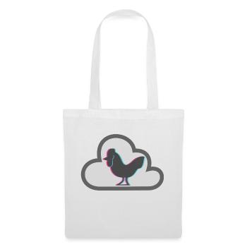 KENNR1CH CHICKEN SMOKE MERCH - Stoffbeutel - Weiß - Vorne