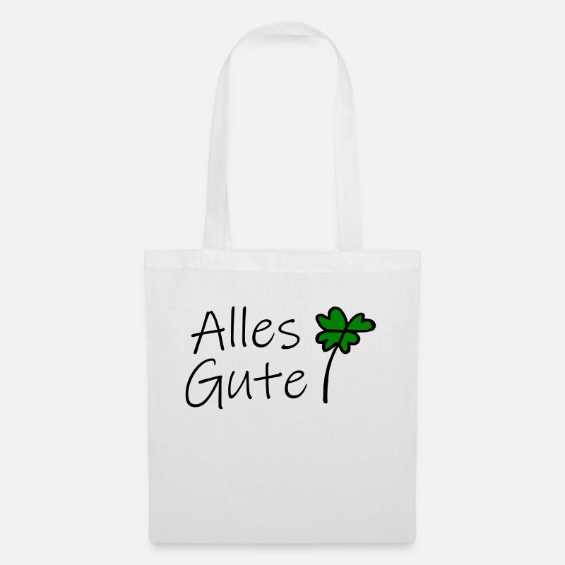Alles Gute - Stoffbeutel - Weiß