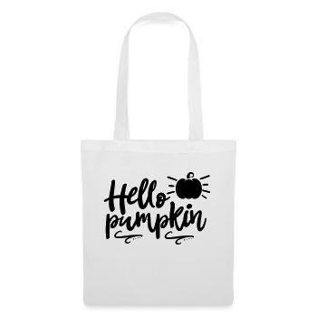 hello pumpkin 01 - Tote Bag - white - Front