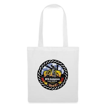 Logo MTB Amigoses freigestellt - Stoffbeutel - Weiß - Vorne