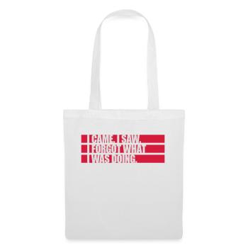 I came saw forget - Tote Bag - white - Front