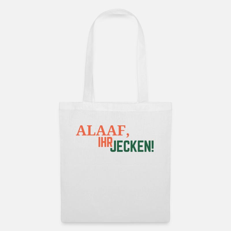 Alaaf - Stoffbeutel - Weiß