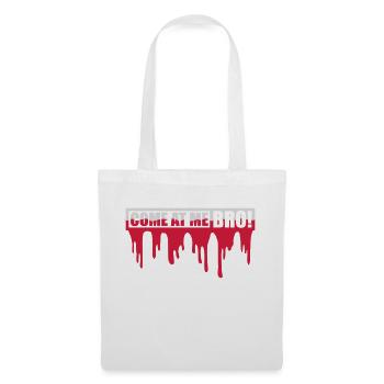 Viens à moi bro - Sac en tissu - blanc - Devant