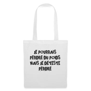 Régime - Sac en tissu - blanc - Devant
