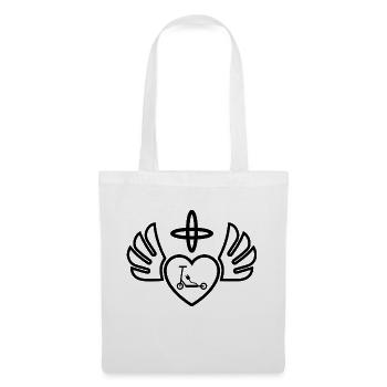 E-Scooter E-Roller Scooter - Sac en tissu - blanc - Devant