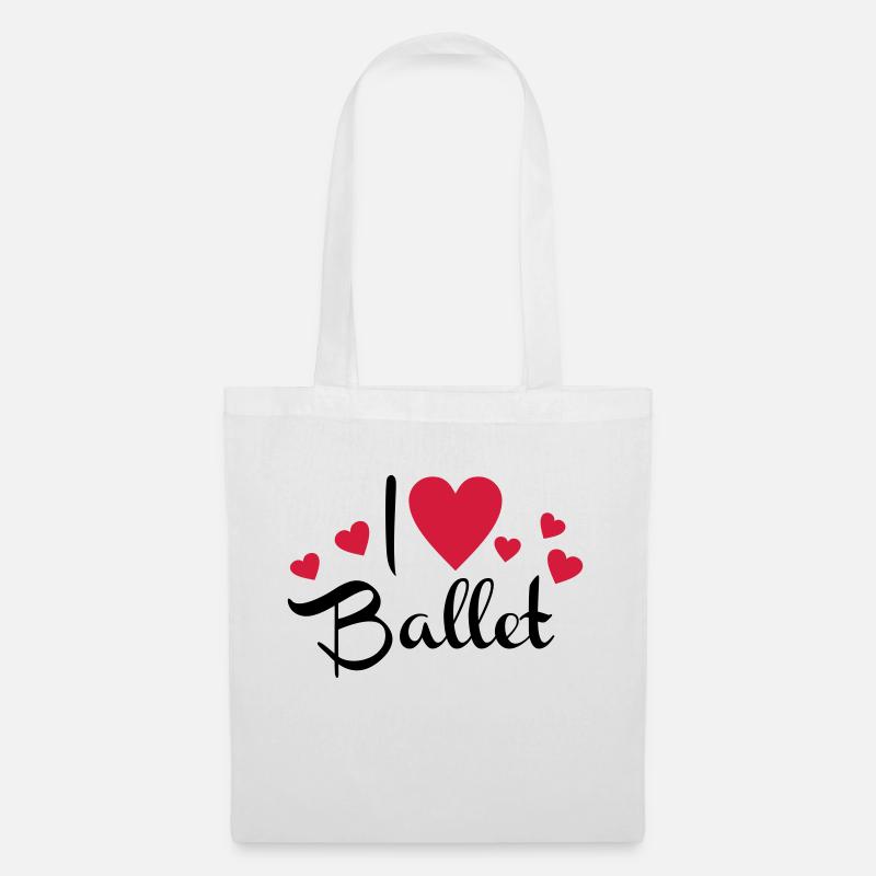 Ballet - Stoffbeutel - Weiß