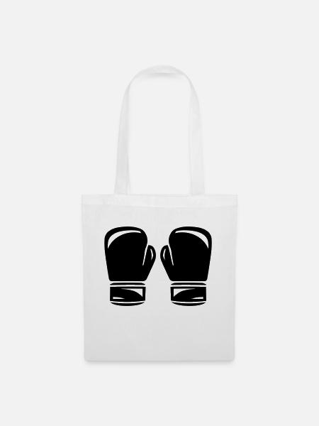 boxing - Stoffbeutel - Weiß