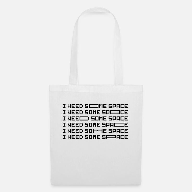 J’ai besoin d’espace - Sac en tissu - blanc