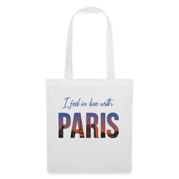 Sentez-vous amoureux de Paris - Sac en tissu - blanc - Devant