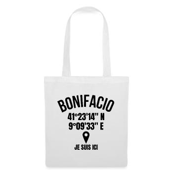 Corsica, Corsican humor, Bonifacio, Corsica - Tote Bag - white - Front