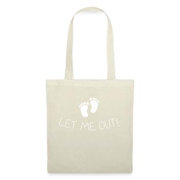 Let me out - Stoffbeutel - Natur - Vorne