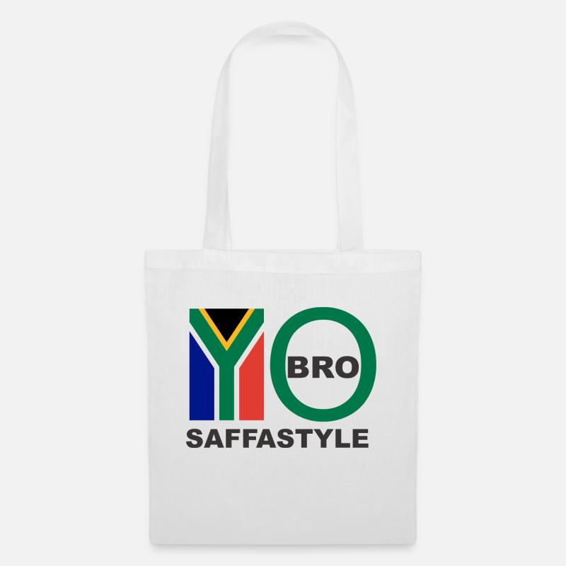 YO BRO - Tote Bag - white