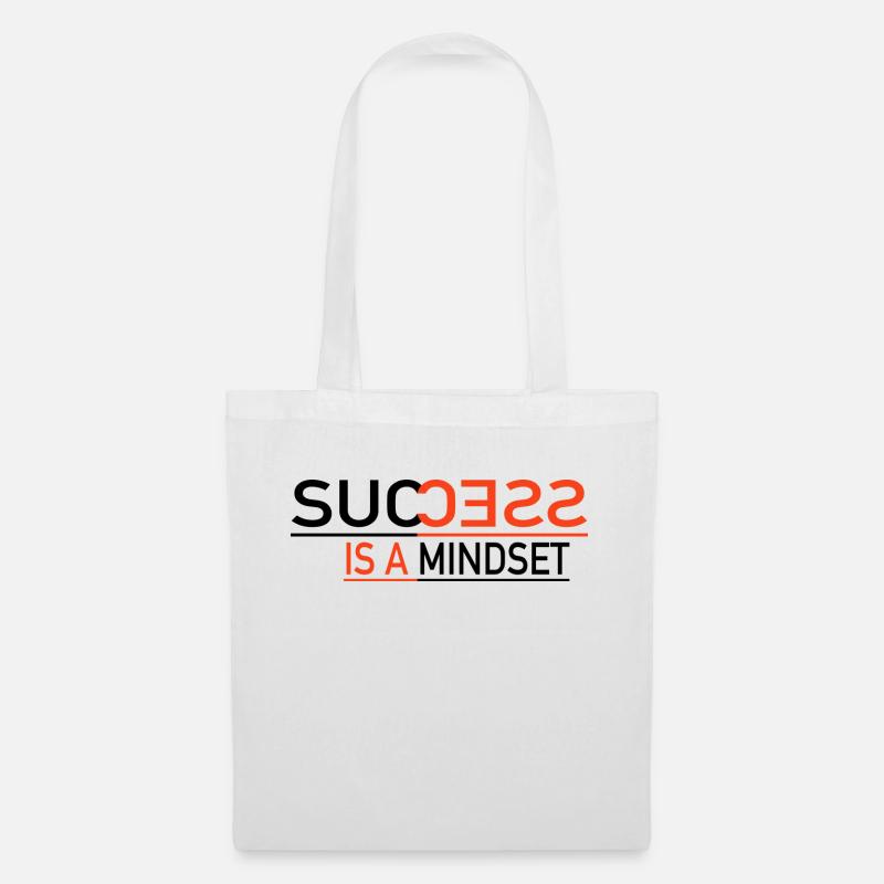 Success is a mindset - Tote Bag - white