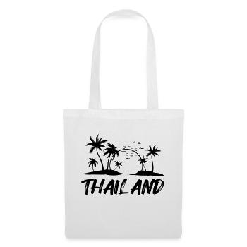 Thaïlande - Sac en tissu - blanc - Devant