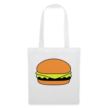 Burger 01 - Tote Bag - white - Front