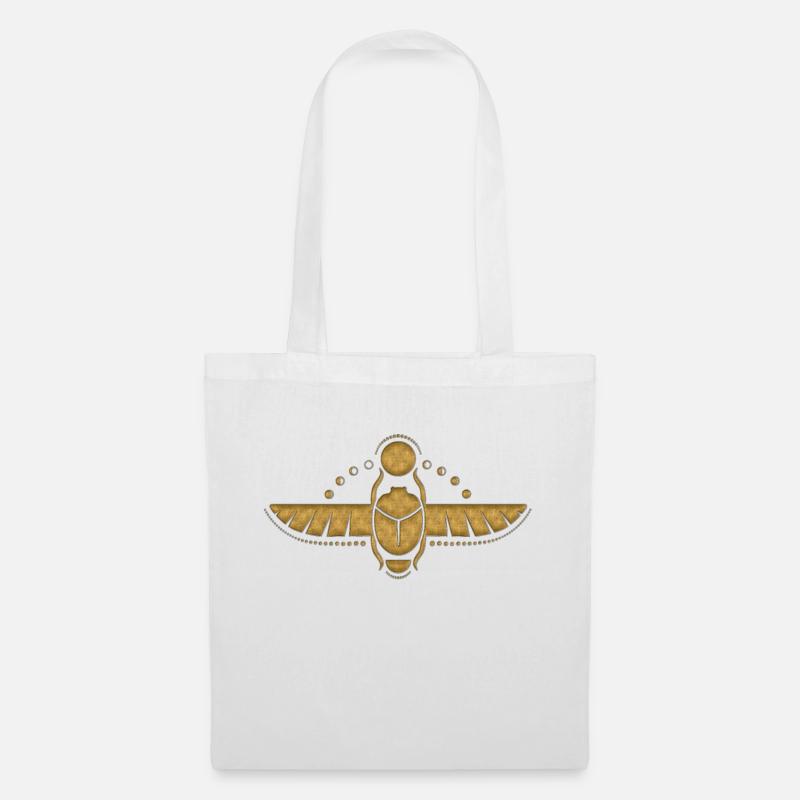 Égypte Égypte Isis Pharaons Pharaons Pyramide Afrique - Sac en tissu - blanc
