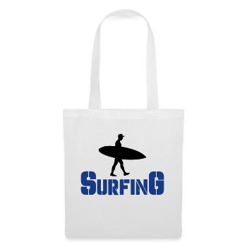 surfing - Tote Bag - white - Front