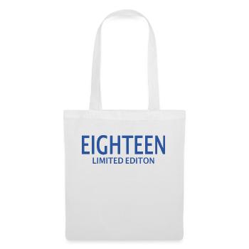 18th Birthday Man Woman 18 Years - Tote Bag - white - Front