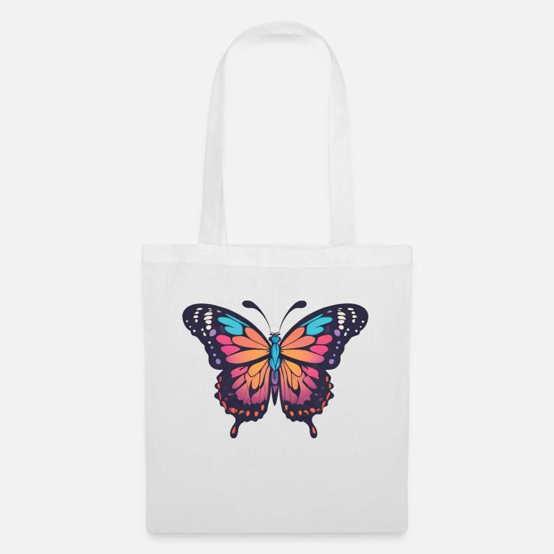 Butterfly - Tote Bag - white