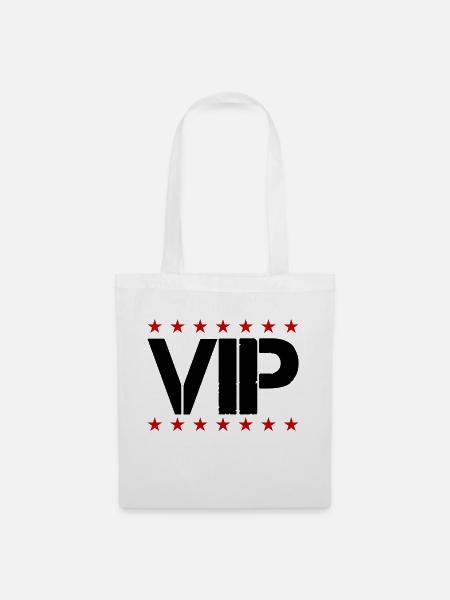 vip - Stoffbeutel - Weiß