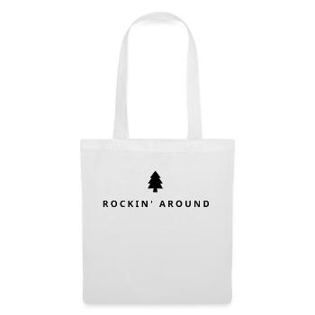 Rockin' Around, Merry Christmas - Tote Bag - white - Front