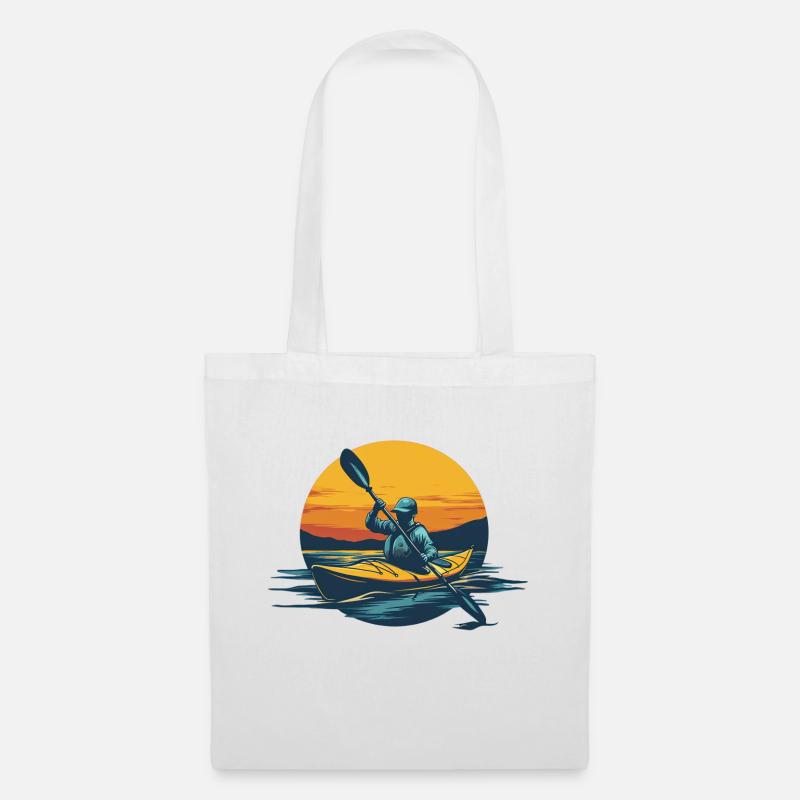 Kayak3 - Tote Bag - white