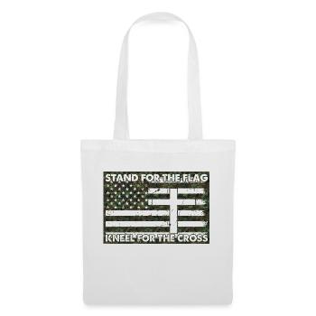 Army War Military Uniform Force Soldier Camouflage - Tote Bag - white - Front