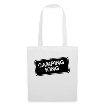 camping king - the master - Tote Bag - white - Front