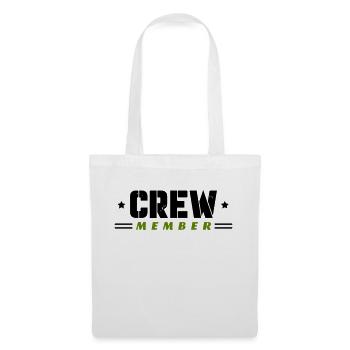 Membre d’équipage - Sac en tissu - blanc - Devant